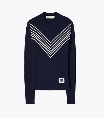 Chevron Viscose Sweater