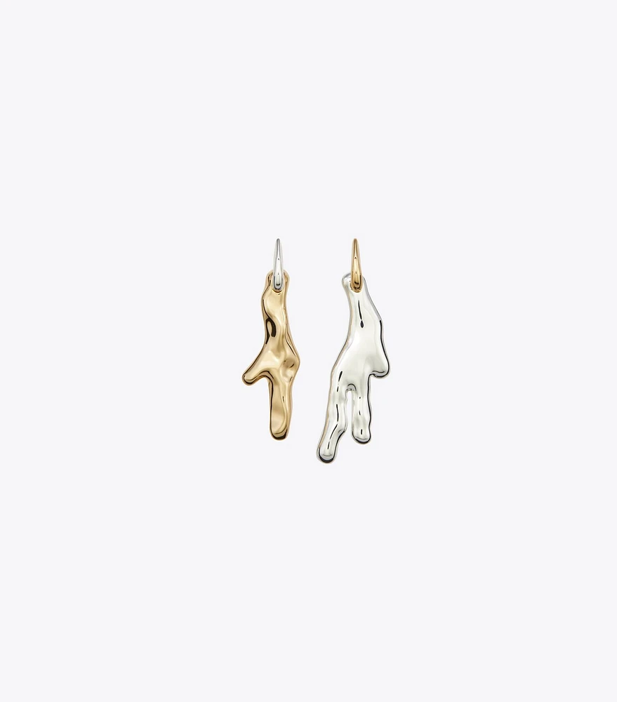 Coral Drop Earrings