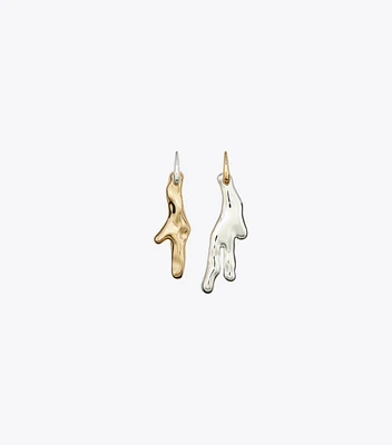 Coral Drop Earrings