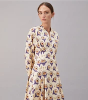 Cotton Poplin Shirtdress