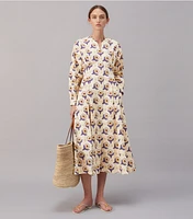 Cotton Poplin Shirtdress