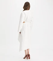 Cotton Wrap Dress