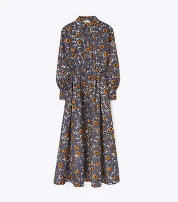 Eleanor Silk Twill Dress