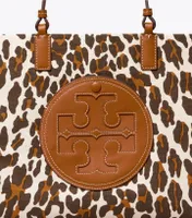 Ella Leopard Canvas Small Tote 