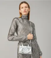 Ella Metallic Micro Tote