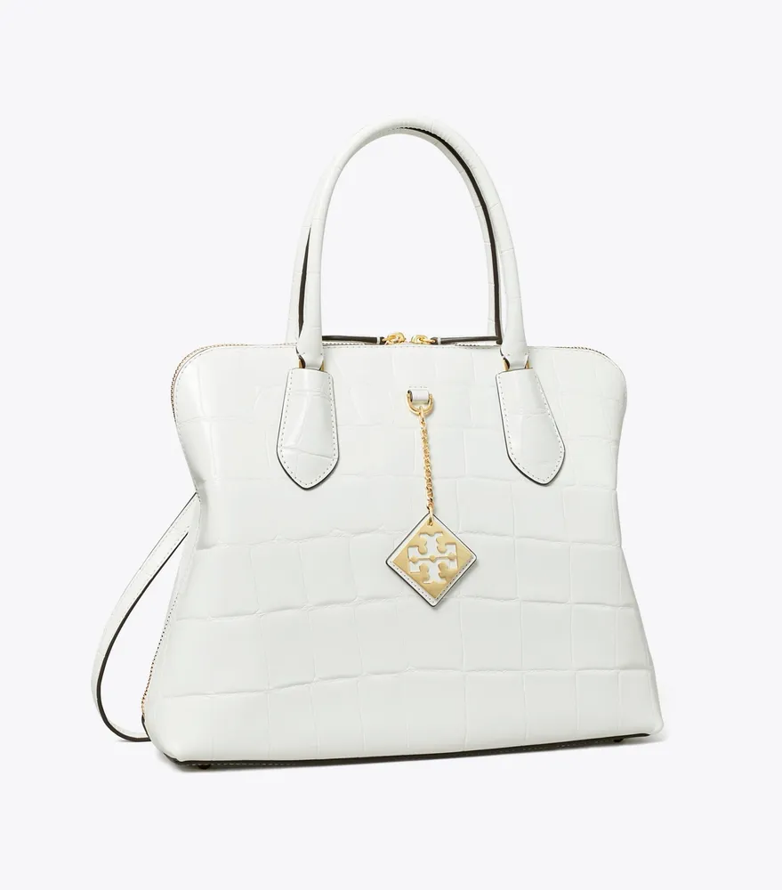 Embossed Swing Satchel