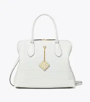 Embossed Swing Satchel