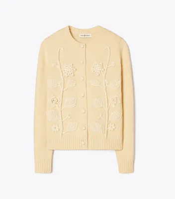 Embroidered Cardigan