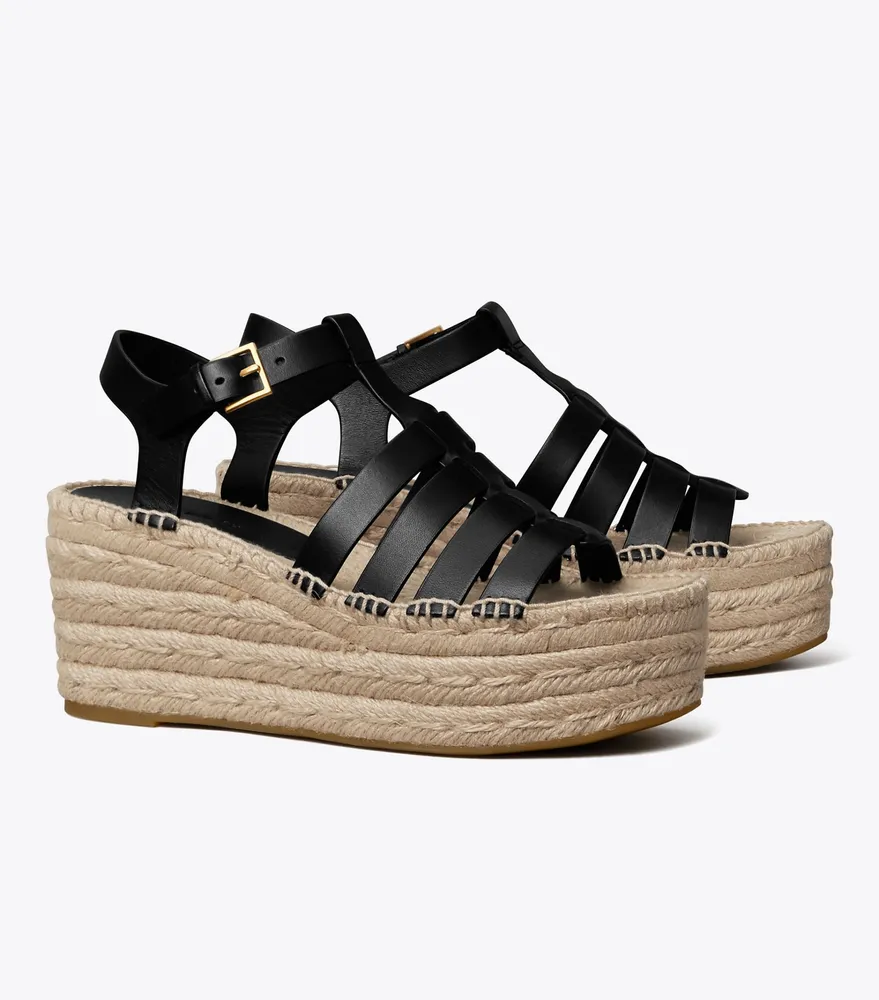 Fisherman Espadrille Wedge
