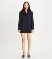 Flannel Peacoat