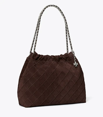 Fleming Soft Suede Hobo Bag