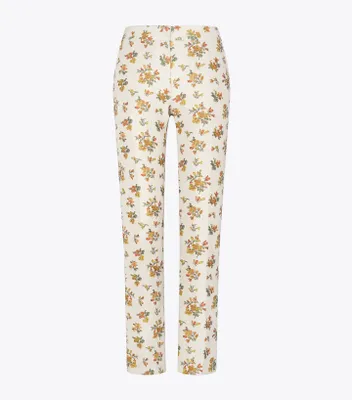 Floral Jacquard Trouser