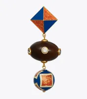 Geo Double-Drop Earring