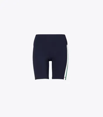 High-Rise Sculpt Compression Side-Stripe Bike Shorts