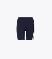 High-Rise Sculpt Compression Side-Stripe Bike Shorts