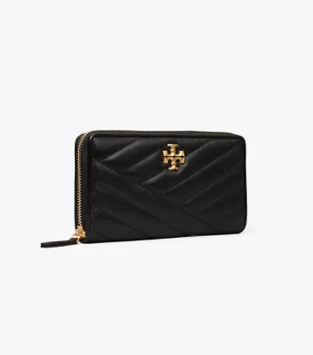 Kira Chevron Zip Continental Wallet