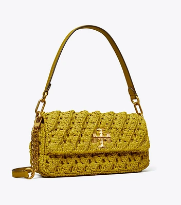 Kira Crochet Small Flap Shoulder Bag
