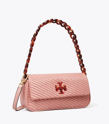 Kira Moto Quilt Small Flap Shoulder Bag