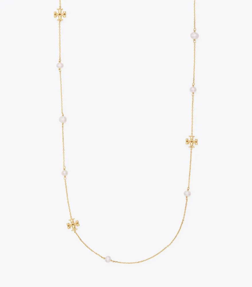 Kira Pearl Delicate Long Necklace