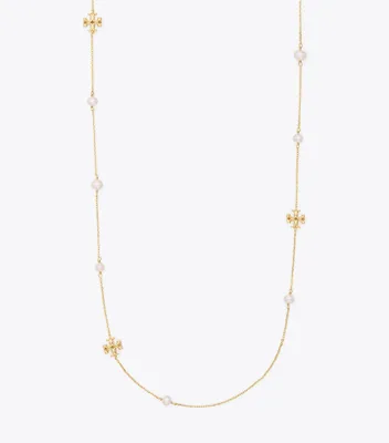 Kira Pearl Delicate Long Necklace