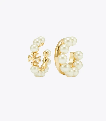 Kira Pearl Ear Cuff Set