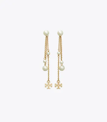 Kira Pearl Linear Earring
