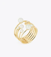 Kira Pearl Ring Set