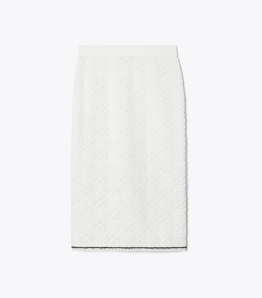 Logo Lace Skirt