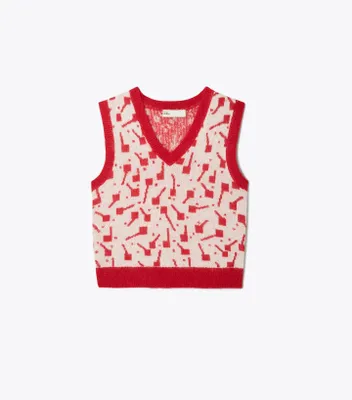 Lollipops Jacquard Sweater Vest