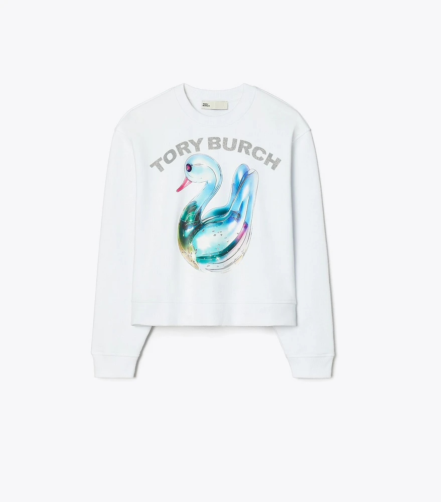 Lucky Duck Cotton Sweatshirt