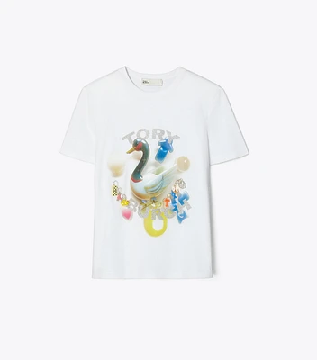 Lucky Duck Cotton T-shirt