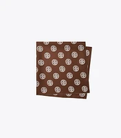 Medallion Logo Silk Square Scarf