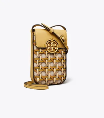 Miller Basket-weave Phone Crossbody
