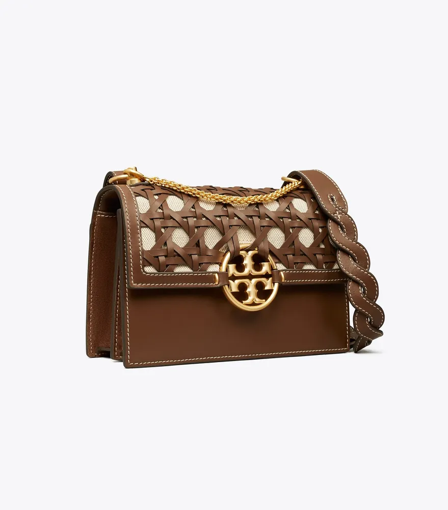 Miller Basketweave Small Shoulder Bag