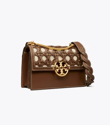 Miller Basketweave Small Shoulder Bag 