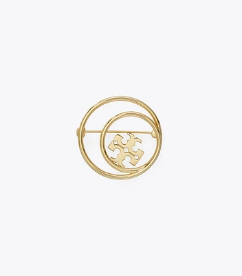 Miller Double Ring Brooch