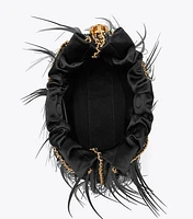 Mini Fleming Feather Hobo Bag