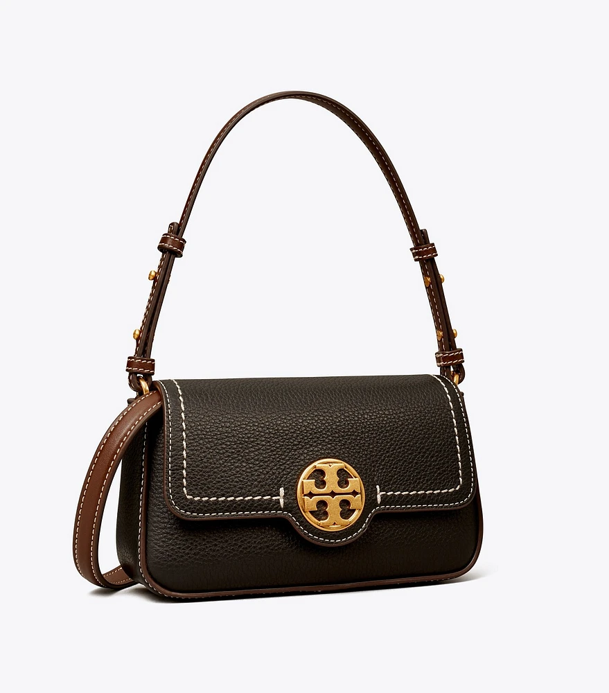 Mini Leather Flap Shoulder Bag