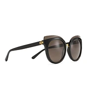 Mixed-Materials Panama Sunglasses