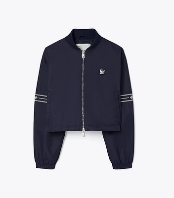 Nylon Bomber Jacket
