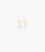 Pearl Front-Back Earrings
