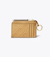 Pebble Envelope Zip Card Case