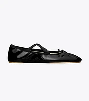 Peep-Toe Mary Jane Ballet