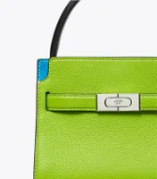 Petite Lee Radziwill Pebbled Double Bag