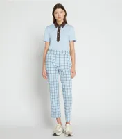 Pick Stitch Contrast Collar Polo