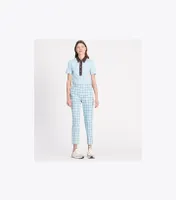 Pick Stitch Contrast Collar Polo