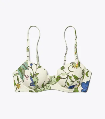Printed Bikini Top