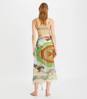 Printed Cotton Silk Pareo