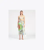 Printed Cotton Silk Pareo