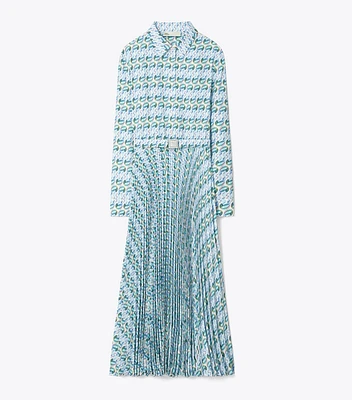 Printed Twill Dress